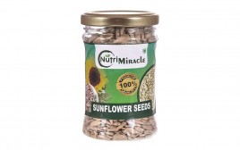 Nutri Miracle Sunflower Seeds   Glass Jar  150 grams